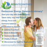 EcoIntegratives DHEA 10 mg Micronized Supplement vegetarian capsules