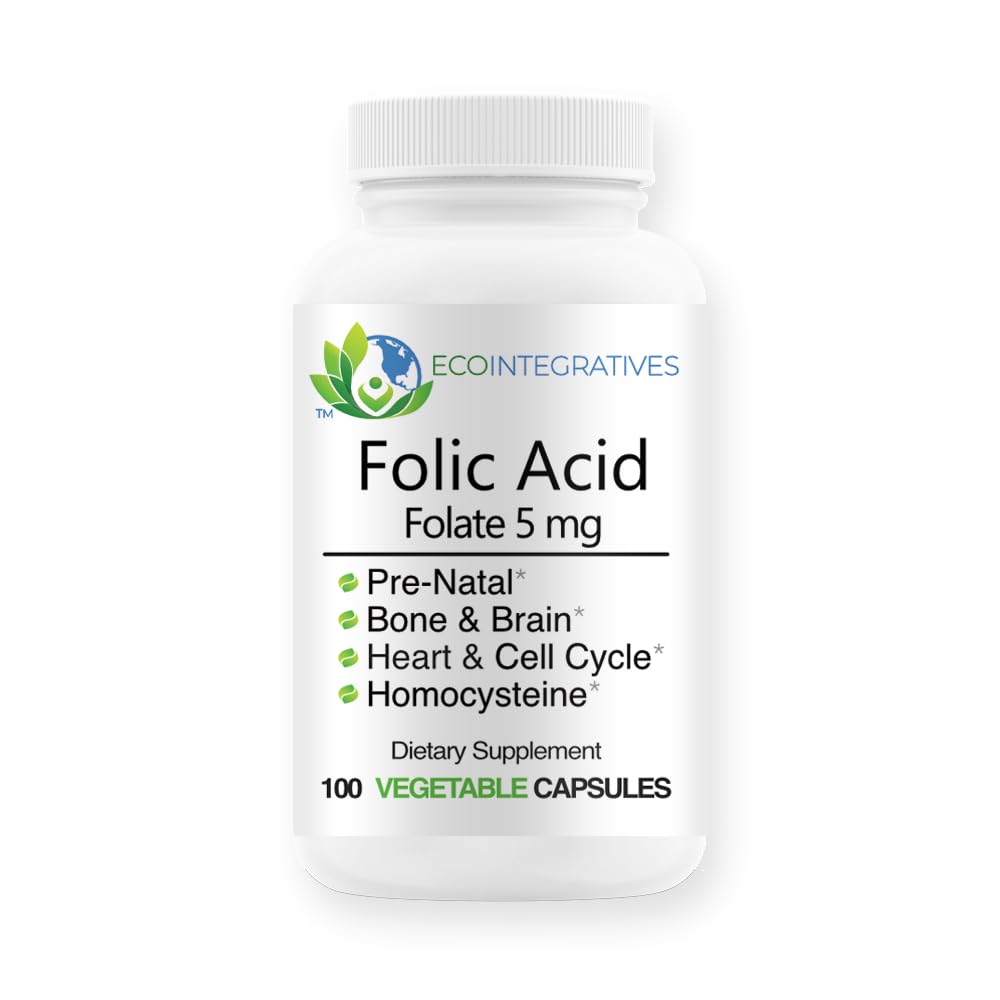EcoIntegratives Folate Supplement 8,333 mcg front view