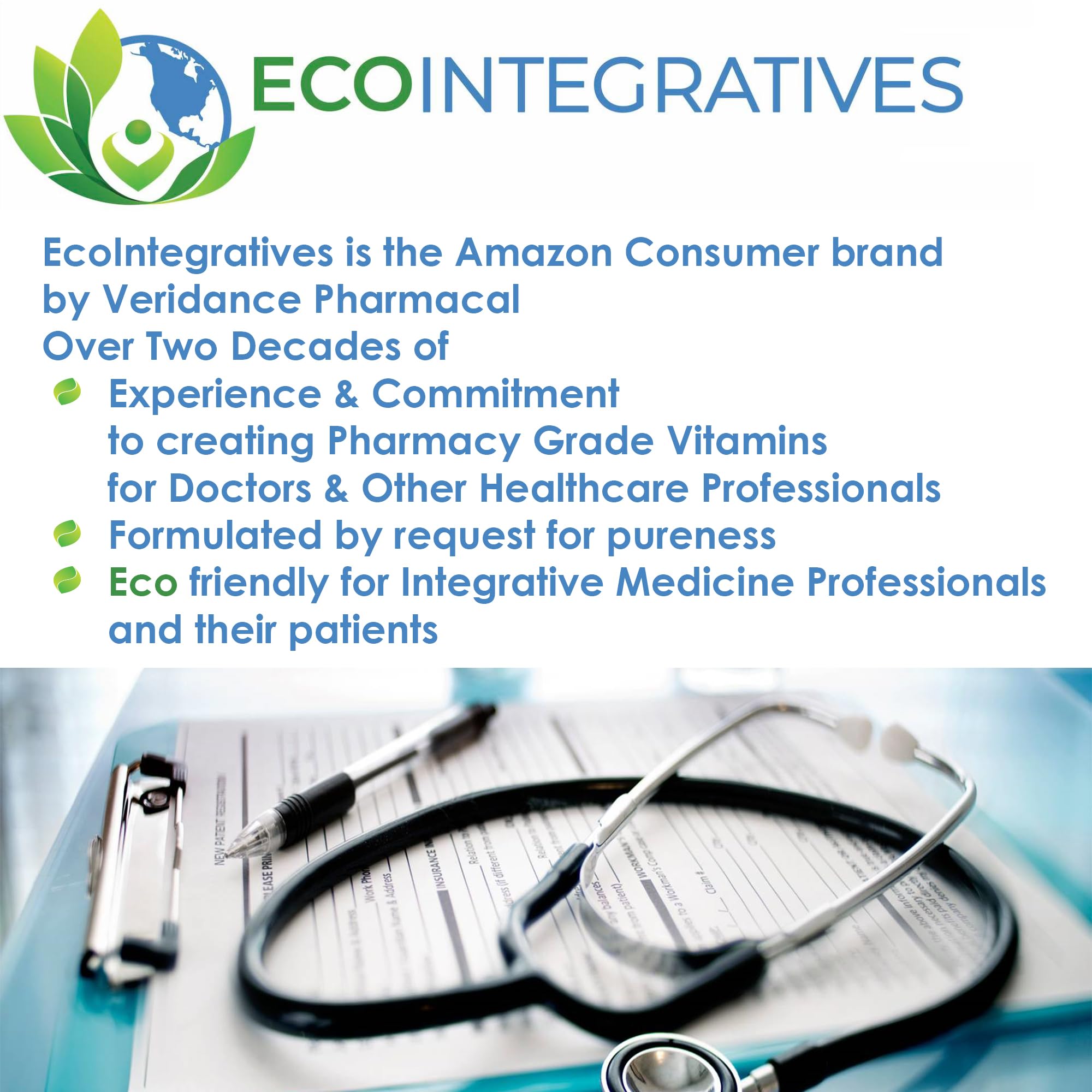 EcoIntegratives Folate Supplement 8,333 mcg opened bottle