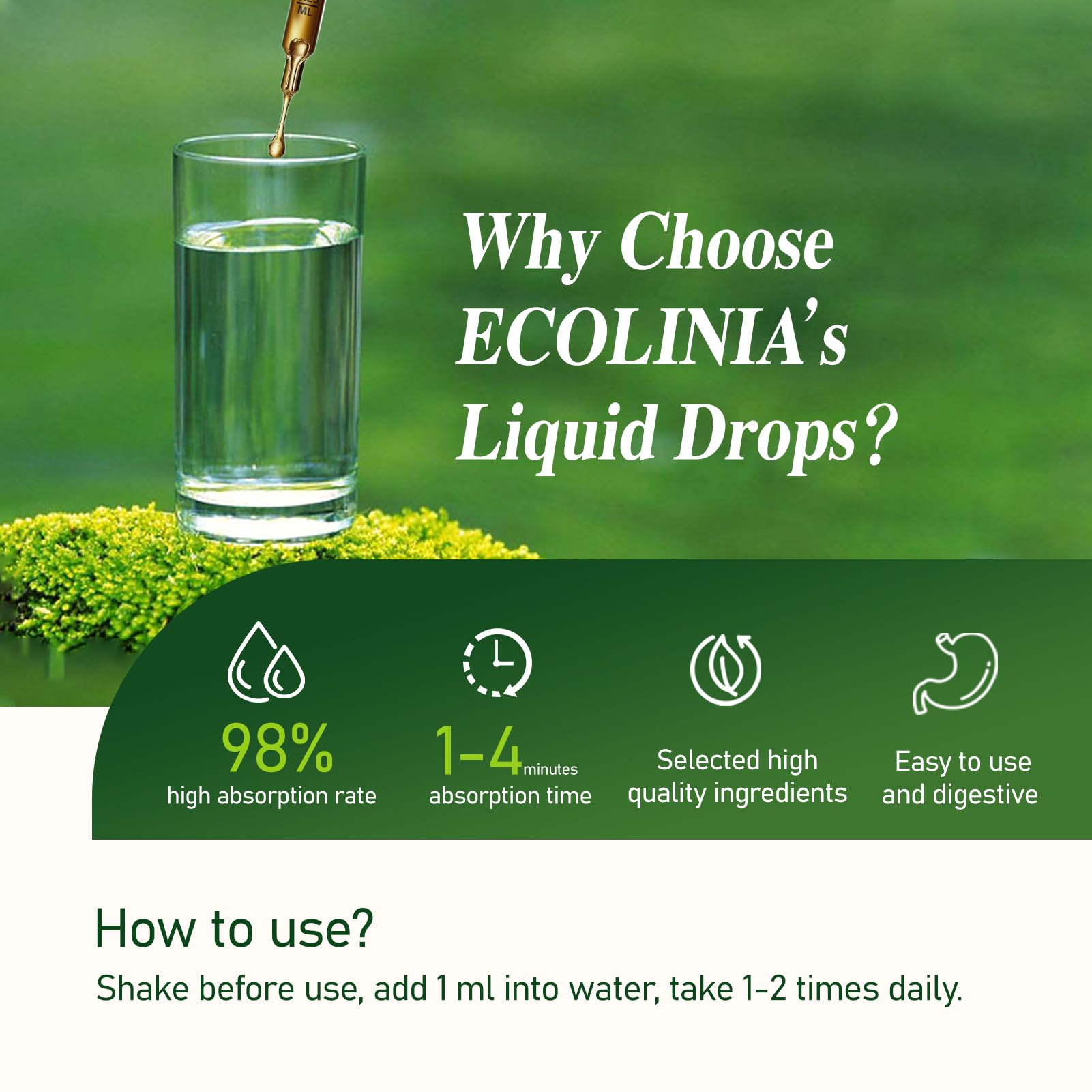 ECOLINIA Stone Breaker Drops 30ml packaging