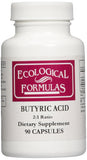 Ecological Formulas Butyric Acid Capsules 90 Count front view