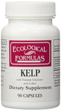 Ecological Formulas Kelp with Selenomethionate 200mg 90 capsules front view