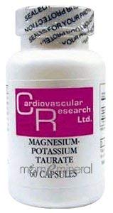 Ecological Formulas Magnesium-Potassium Taurate 60 Caps front view