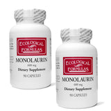 Ecological Formulas Monolaurin 600mg 180 capsules front view