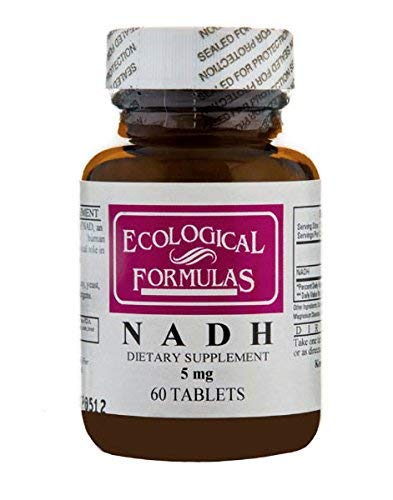 Ecological Formulas NADH 5 mg 60 tablets front view