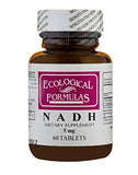 Ecological Formulas NADH 5 mg 60 tablets front view