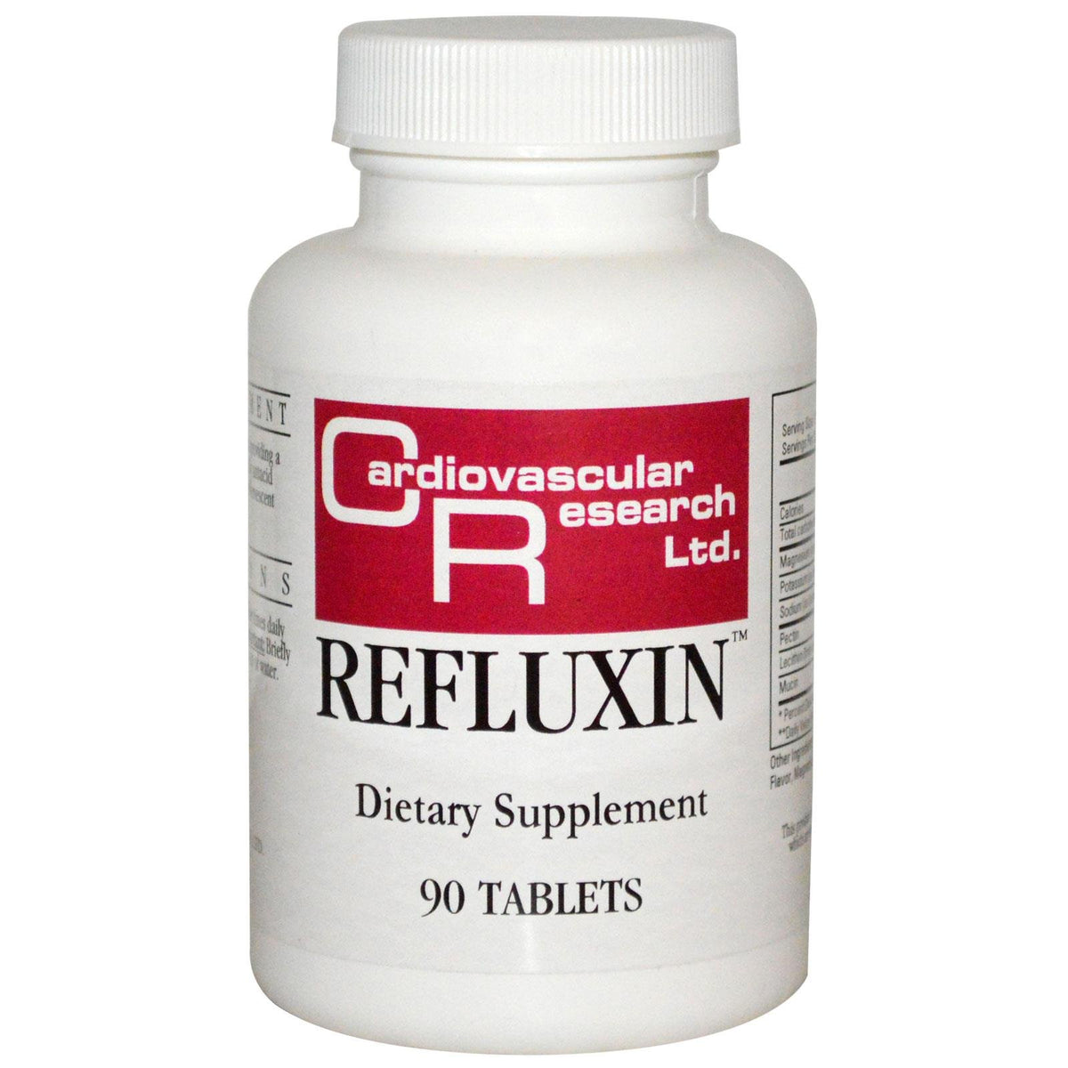 Ecological Formulas Refluxin 90 tablets front view