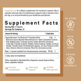EcoNugenics Ten Mushroom Supplement lifestyle scene with natural elements