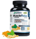 ecostream Naturals Muscle Support PM Capsules front view