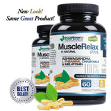ecostream Naturals Muscle Support PM Capsules side view