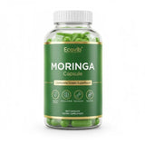 ECOVIB Organic Moringa Leaf Powder Capsules front view