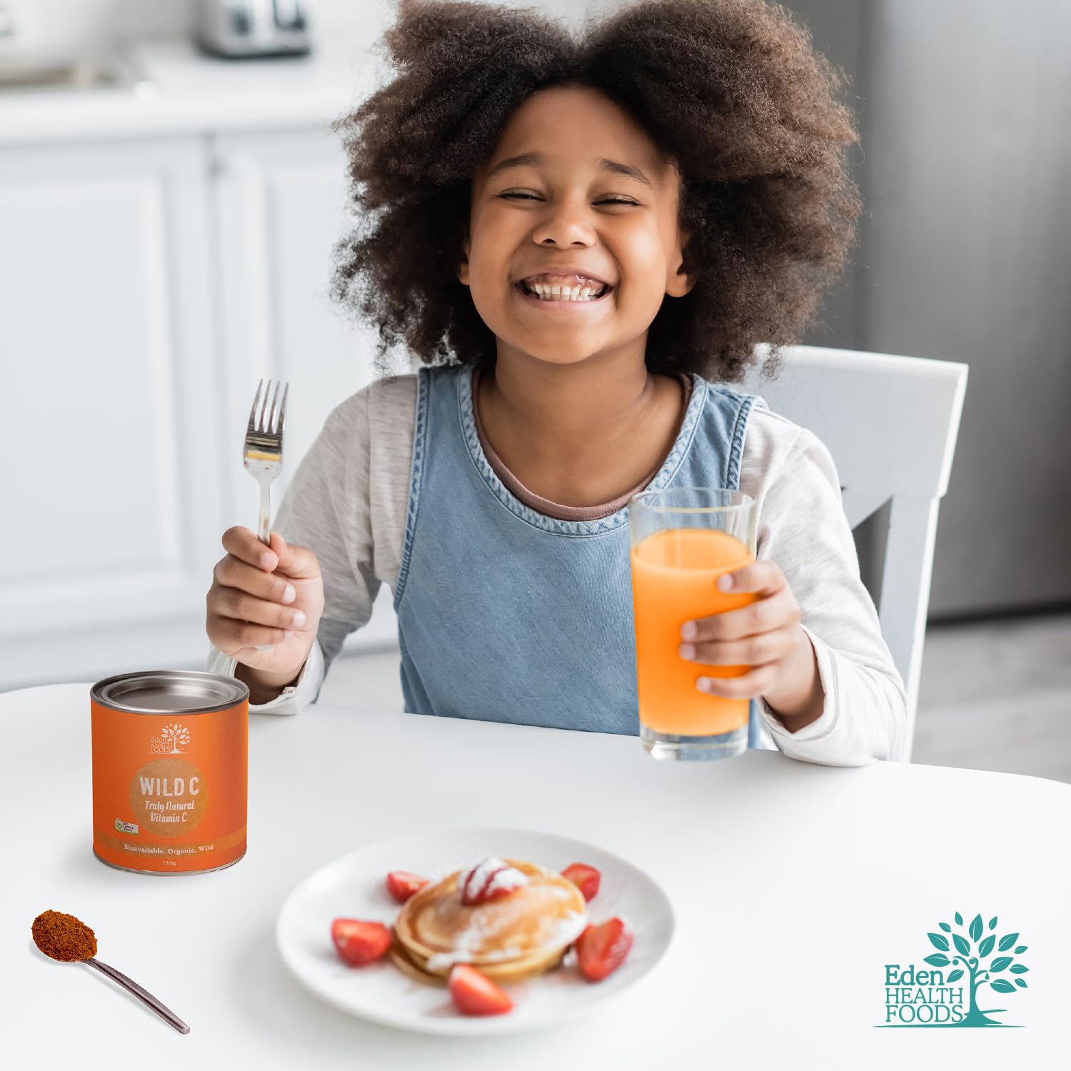Eden Healthfoods Wild C Organic Vitamin C Powder lifestyle scene