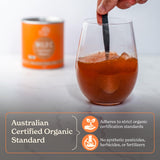 Eden Healthfoods Wild C Organic Vitamin C Powder scoop with powder