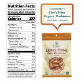 Eden Lion's Mane Organic Mushroom packaging