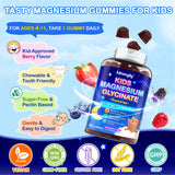 Edmmyliy Kids Magnesium Gummies with a spoonful of gummies