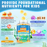 Edmmyliy Kids Omega 3 Gummies with DHA and EPA