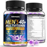 Edmmyliy Men's Multivitamins 40+ Gummies front view with packaging
