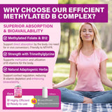 Edmmyliy Vitamin B Complex Gummies on a wooden table