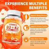 Edmmyliy Vitamin D3 K2 Gummies ingredients list