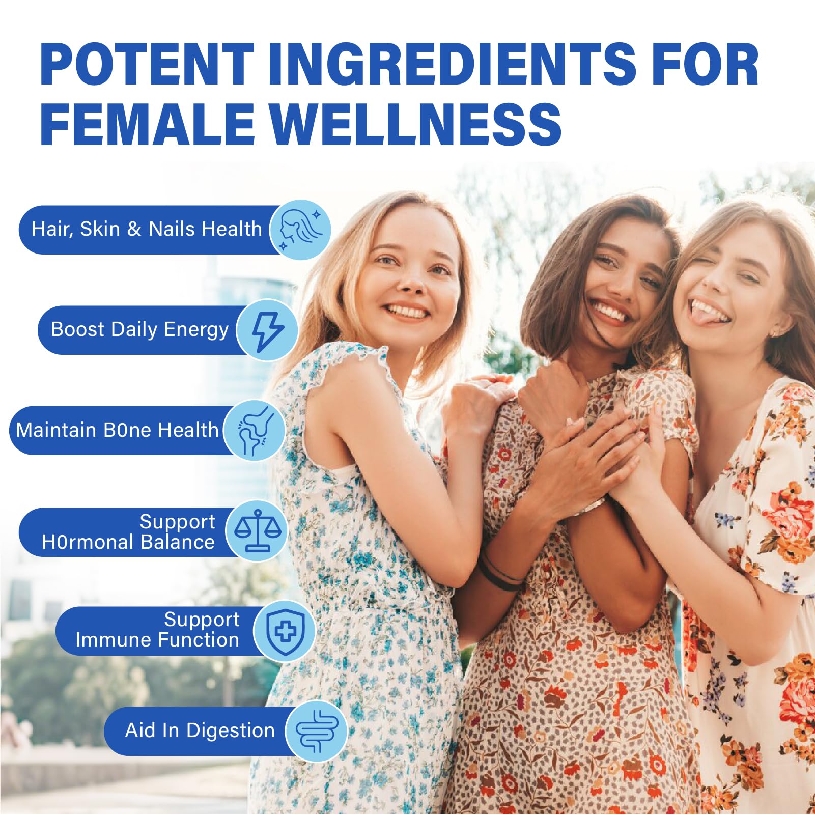 Edmmyliy Women's Multivitamin Gummies on a wooden table