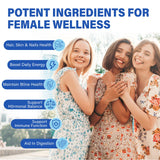 Edmmyliy Women's Multivitamin Gummies on a wooden table