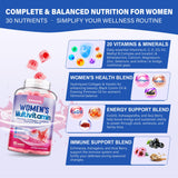 Edmmyliy Women's Multivitamin Gummies side view of packaging
