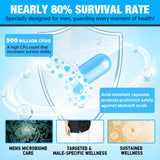 Edoempe Probiotics for Men side view of the bottle