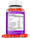 EDUDYF Keto ACV Gummies side view showing gummy texture