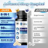 EEKEEPHIT Sleep Complex 5-in-1 Formula ingredients list