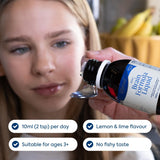 Efamol Efalex Brain Formula Liquid 150ml with glass bottle