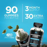 Effective Nutra Ashwagandha Gummies bottle side view