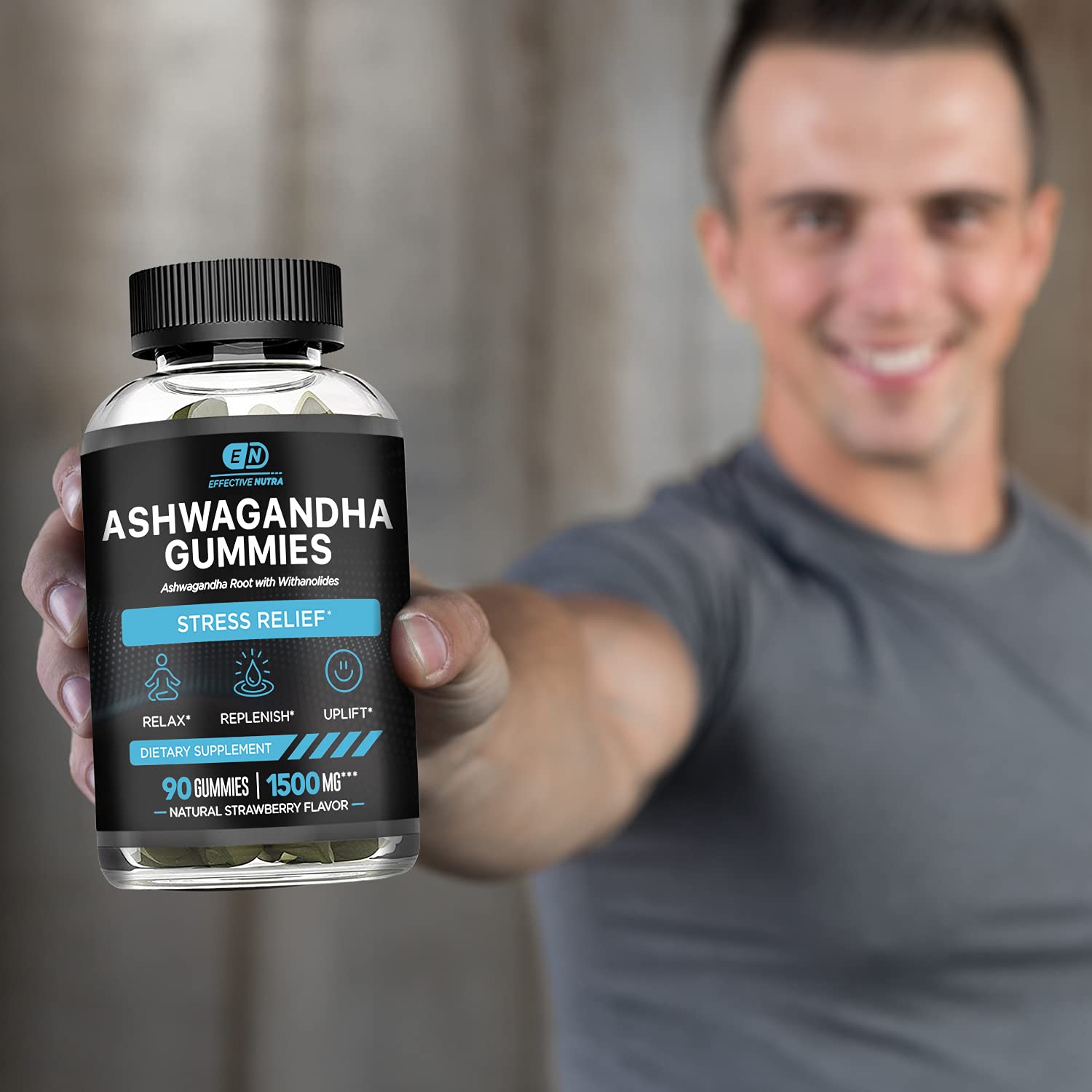 Effective Nutra Ashwagandha Gummies lifestyle scene