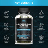 Effective Nutra Ashwagandha Gummies showing gummies inside