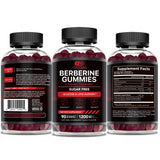 Effective Nutra Berberine Gummies open bottle showing gummies inside
