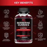 Effective Nutra Berberine Gummies side view showing gummy texture