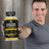 Effective Nutra Creatine Gummies close-up of individual gummy