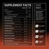 Effective Nutra Mushroom Gummies 2500mg on a kitchen counter