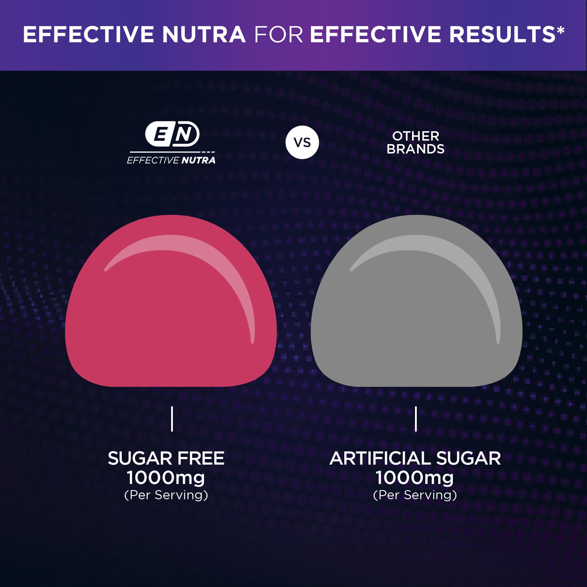 Effective Nutra Resveratrol Gummies in a hand for size reference