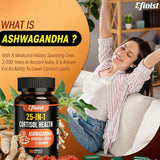 Efioist Ashwagandha 25-in-1 Herbal Supplement back view