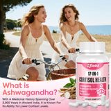 Efioist Ashwagandha Supplement packaging with herbal ingredients listed