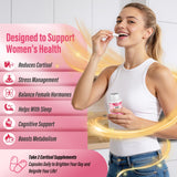 Efioist Holy Basil Supplement bottle with a measuring spoon