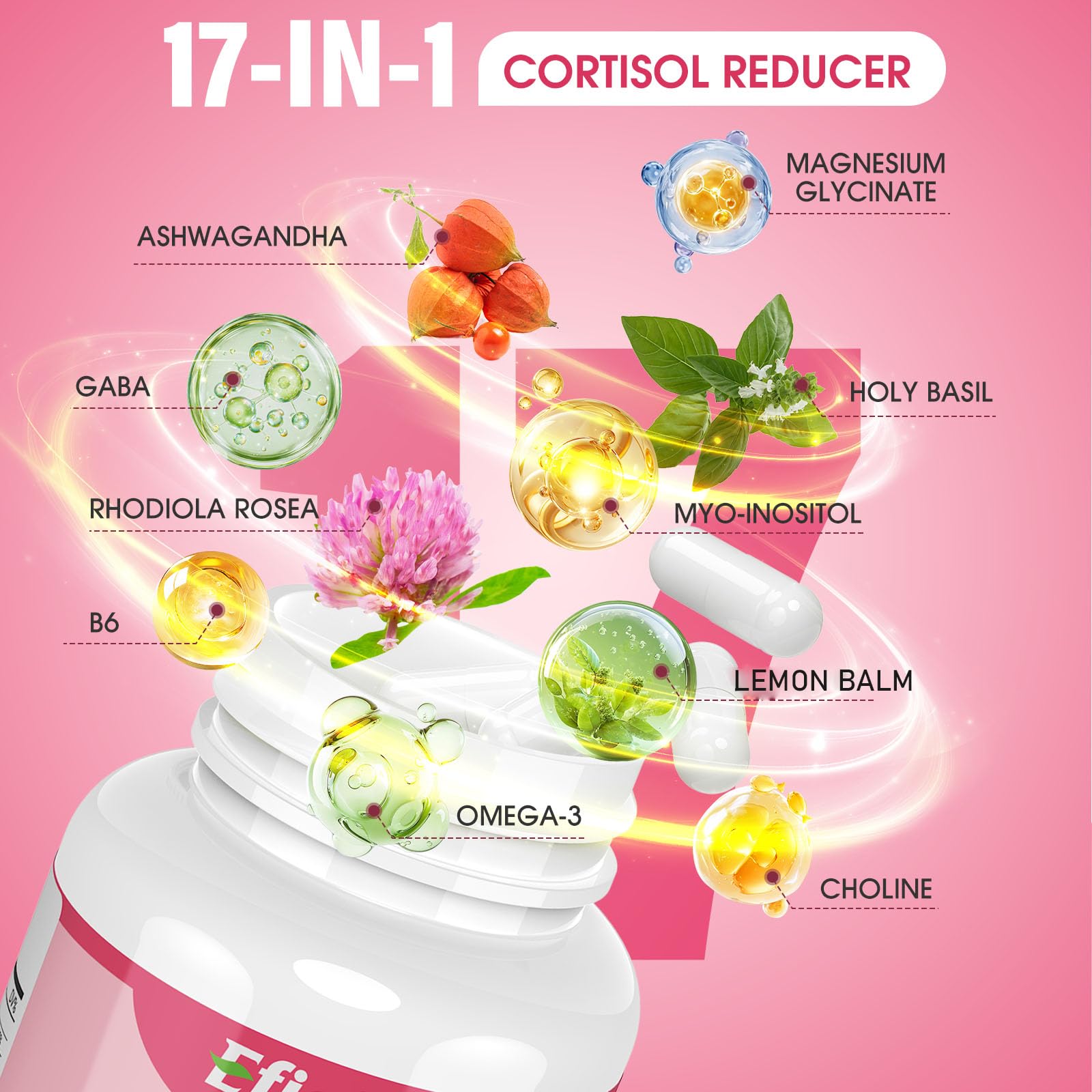 Efioist Holy Basil Supplement ingredients list