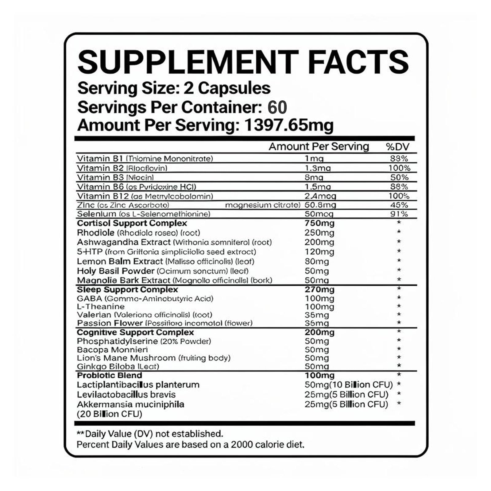 Efioist Super Calm Ashwagandha Capsules in a lifestyle setting on a wooden table