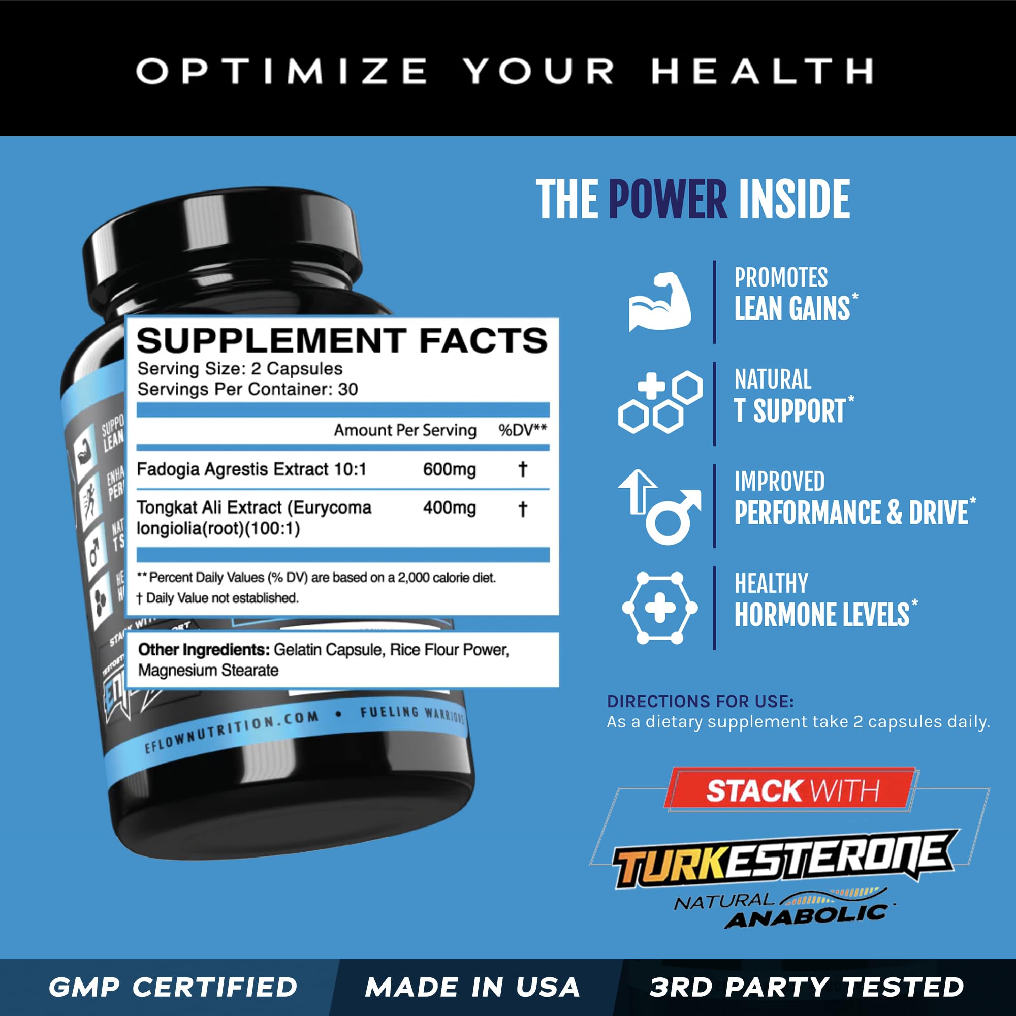 eFlow Nutrition Blended Vitamin & Mineral Supplement packaging