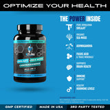 eFlow Nutrition Shilajit Ashwagandha Sea Moss Capsules packaging
