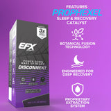 EFX Sports Disconnekt Liquid Sleep Formula ingredients list