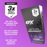 EFX Sports Disconnekt Liquid Sleep Formula packaging side view