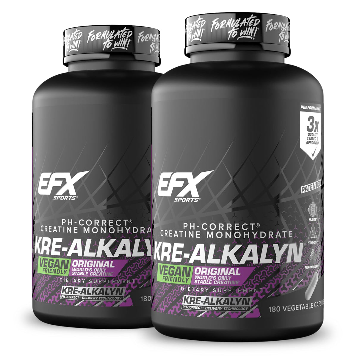 EFX Sports Kre Alkalyn EFX Creatine 420g front view