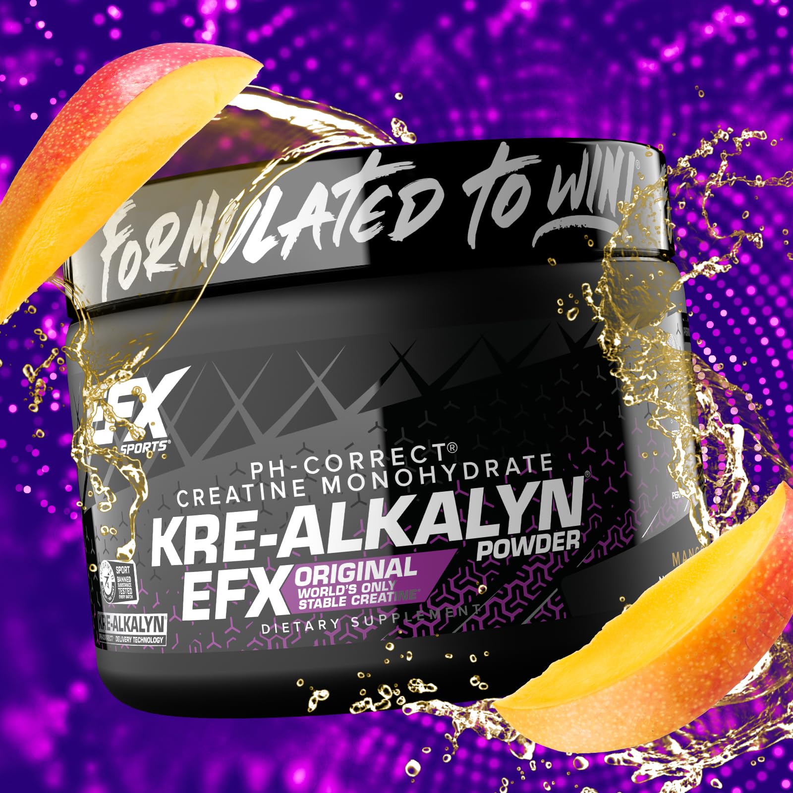 EFX Sports Kre Alkalyn EFX Creatine 99g serving suggestion