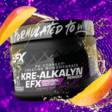 EFX Sports Kre Alkalyn EFX Creatine 99g serving suggestion